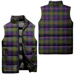 Scottish Cameron of Erracht Modern Tartan Tartan Puffer Vest, Tartan Plaid Sleeveless Down Jacket Scottish Plaid Tartan Plaid - ScotsTee - scotstee.com