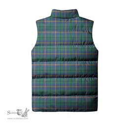 Scottish Carmichael Ancient Tartan Tartan Puffer Vest, Tartan Plaid Sleeveless Down Jacket Scottish Plaid Tartan Plaid - ScotsTee - scotstee.com