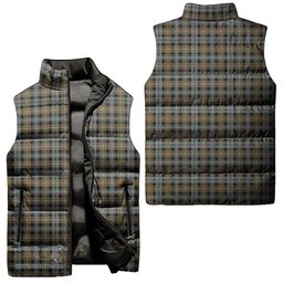 Scottish Campbell Argyll Weathered Tartan Tartan Puffer Vest, Tartan Plaid Sleeveless Down Jacket Scottish Plaid Tartan Plaid - ScotsTee - scotstee.com