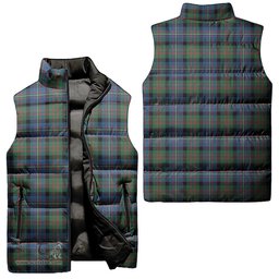 Scottish Cameron of Erracht Ancient Tartan Tartan Puffer Vest, Tartan Plaid Sleeveless Down Jacket Scottish Plaid Tartan Plaid - ScotsTee - scotstee.com