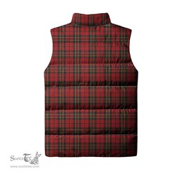 Scottish Brodie Clan Tartan Puffer Vest, Family Crest Plaid Sleeveless Down Jacket Scottish Plaid Tartan Plaid - ScotsTee - scotstee.com