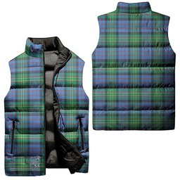 Scottish Bowie Ancient Tartan Tartan Puffer Vest, Tartan Plaid Sleeveless Down Jacket Scottish Plaid Tartan Plaid - ScotsTee - scotstee.com