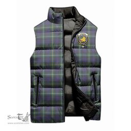 Scottish Campbell Argyll Modern Clan Tartan Puffer Vest, Family Crest Plaid Sleeveless Down Jacket Scottish Plaid Tartan Plaid - ScotsTee - scotstee.com