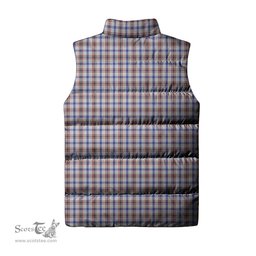 Scottish Boswell Clan Tartan Puffer Vest, Family Crest Plaid Sleeveless Down Jacket Scottish Plaid Tartan Plaid - ScotsTee - scotstee.com
