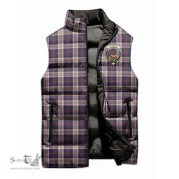 Scottish Cameron of Erracht Dress Clan Tartan Puffer Vest, Family Crest Plaid Sleeveless Down Jacket Scottish Plaid Tartan Plaid - ScotsTee - scotstee.com