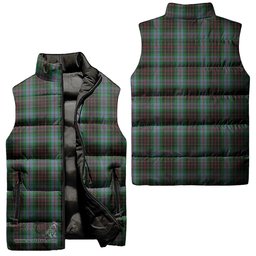 Scottish Brodie Hunting Tartan Tartan Puffer Vest, Tartan Plaid Sleeveless Down Jacket Scottish Plaid Tartan Plaid - ScotsTee - scotstee.com