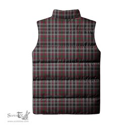 Scottish Borthwick Tartan Tartan Puffer Vest, Tartan Plaid Sleeveless Down Jacket Scottish Plaid Tartan Plaid - ScotsTee - scotstee.com