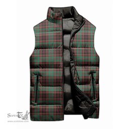 Scottish Buchan Ancient Tartan Tartan Puffer Vest, Tartan Plaid Sleeveless Down Jacket Scottish Plaid Tartan Plaid - ScotsTee - scotstee.com