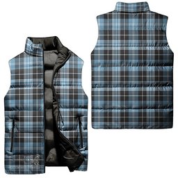 Scottish Clark Ancient Tartan Tartan Puffer Vest, Tartan Plaid Sleeveless Down Jacket Scottish Plaid Tartan Plaid - ScotsTee - scotstee.com
