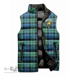 Scottish Campbell Ancient 01 Clan Tartan Puffer Vest, Family Crest Plaid Sleeveless Down Jacket Scottish Plaid Tartan Plaid - ScotsTee - scotstee.com