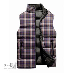 Scottish Cameron of Erracht Dress Tartan Tartan Puffer Vest, Tartan Plaid Sleeveless Down Jacket Scottish Plaid Tartan Plaid - ScotsTee - scotstee.com