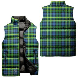 Scottish Campbell of Breadalbane Ancient Tartan Tartan Puffer Vest, Tartan Plaid Sleeveless Down Jacket Scottish Plaid Tartan Plaid - ScotsTee - scotstee.com
