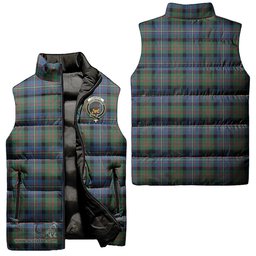 Scottish Cameron of Erracht Ancient Clan Tartan Puffer Vest, Family Crest Plaid Sleeveless Down Jacket Scottish Plaid Tartan Plaid - ScotsTee - scotstee.com