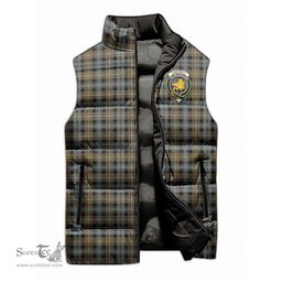 Scottish Campbell Argyll Weathered Clan Tartan Puffer Vest, Family Crest Plaid Sleeveless Down Jacket Scottish Plaid Tartan Plaid - ScotsTee - scotstee.com