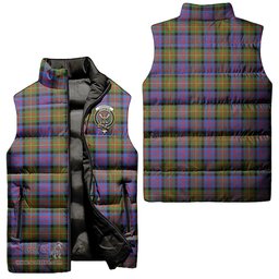 Scottish Carnegie Ancient Clan Tartan Puffer Vest, Family Crest Plaid Sleeveless Down Jacket Scottish Plaid Tartan Plaid - ScotsTee - scotstee.com