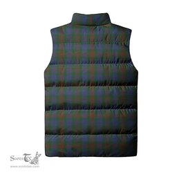 Scottish Buchanan Hunting Tartan Tartan Puffer Vest, Tartan Plaid Sleeveless Down Jacket Scottish Plaid Tartan Plaid - ScotsTee - scotstee.com
