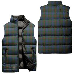 Scottish Buchanan Hunting Tartan Tartan Puffer Vest, Tartan Plaid Sleeveless Down Jacket Scottish Plaid Tartan Plaid - ScotsTee - scotstee.com