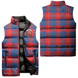 Scottish Blane Clan Tartan Puffer Vest, Family Crest Plaid Sleeveless Down Jacket Scottish Plaid Tartan Plaid - ScotsTee - scotstee.com