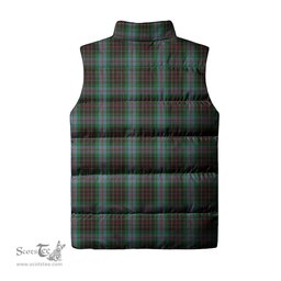 Scottish Brodie Hunting Clan Tartan Puffer Vest, Family Crest Plaid Sleeveless Down Jacket Scottish Plaid Tartan Plaid - ScotsTee - scotstee.com