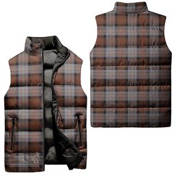 Scottish Cameron of Erracht Weathered Tartan Tartan Puffer Vest, Tartan Plaid Sleeveless Down Jacket Scottish Plaid Tartan Plaid - ScotsTee - scotstee.com