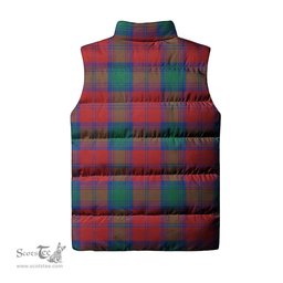Scottish Byres (Byses) Clan Tartan Puffer Vest, Family Crest Plaid Sleeveless Down Jacket Scottish Plaid Tartan Plaid - ScotsTee - scotstee.com