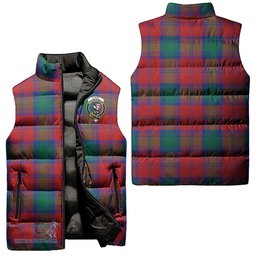 Scottish Byres (Byses) Clan Tartan Puffer Vest, Family Crest Plaid Sleeveless Down Jacket Scottish Plaid Tartan Plaid - ScotsTee - scotstee.com