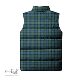 Scottish Campbell Ancient 02 Tartan Tartan Puffer Vest, Tartan Plaid Sleeveless Down Jacket Scottish Plaid Tartan Plaid - ScotsTee - scotstee.com