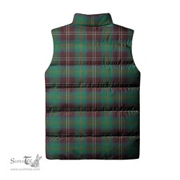 Scottish Chisholm Hunting Ancient Clan Tartan Puffer Vest, Family Crest Plaid Sleeveless Down Jacket Scottish Plaid Tartan Plaid - ScotsTee - scotstee.com