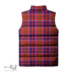 Scottish Cameron of Lochiel Modern Clan Tartan Puffer Vest, Family Crest Plaid Sleeveless Down Jacket Scottish Plaid Tartan Plaid - ScotsTee - scotstee.com
