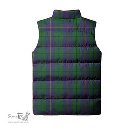 Scottish Carmichael Tartan Tartan Puffer Vest, Tartan Plaid Sleeveless Down Jacket Scottish Plaid Tartan Plaid - ScotsTee - scotstee.com