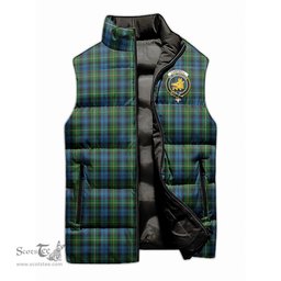 Scottish Campbell of Argyll #02 Clan Tartan Puffer Vest, Family Crest Plaid Sleeveless Down Jacket Scottish Plaid Tartan Plaid - ScotsTee - scotstee.com