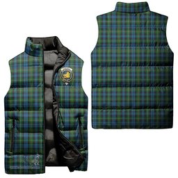 Scottish Campbell of Argyll #02 Clan Tartan Puffer Vest, Family Crest Plaid Sleeveless Down Jacket Scottish Plaid Tartan Plaid - ScotsTee - scotstee.com