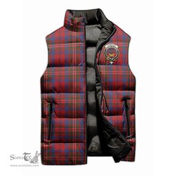 Scottish Cameron of Locheil Clan Tartan Puffer Vest, Family Crest Plaid Sleeveless Down Jacket Scottish Plaid Tartan Plaid - ScotsTee - scotstee.com