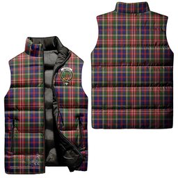 Scottish Christie Clan Tartan Puffer Vest, Family Crest Plaid Sleeveless Down Jacket Scottish Plaid Tartan Plaid - ScotsTee - scotstee.com