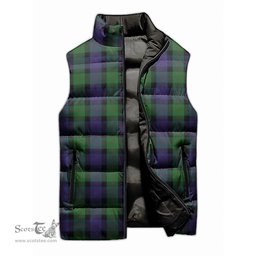 Scottish Blair Tartan Tartan Puffer Vest, Tartan Plaid Sleeveless Down Jacket Scottish Plaid Tartan Plaid - ScotsTee - scotstee.com