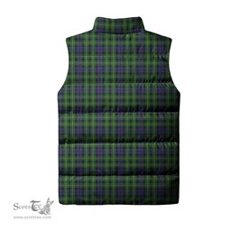 Scottish Campbell of Breadalbane Clan Tartan Puffer Vest, Family Crest Plaid Sleeveless Down Jacket Scottish Plaid Tartan Plaid - ScotsTee - scotstee.com