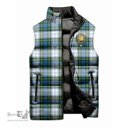 Scottish Campbell Dress Clan Tartan Puffer Vest, Family Crest Plaid Sleeveless Down Jacket Scottish Plaid Tartan Plaid - ScotsTee - scotstee.com