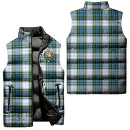 Scottish Campbell Dress Clan Tartan Puffer Vest, Family Crest Plaid Sleeveless Down Jacket Scottish Plaid Tartan Plaid - ScotsTee - scotstee.com