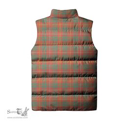 Scottish Bruce Ancient Clan Tartan Puffer Vest, Family Crest Plaid Sleeveless Down Jacket Scottish Plaid Tartan Plaid - ScotsTee - scotstee.com