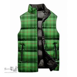 Scottish Boyle Tartan Tartan Puffer Vest, Tartan Plaid Sleeveless Down Jacket Scottish Plaid Tartan Plaid - ScotsTee - scotstee.com