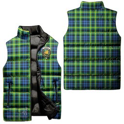Scottish Campbell of Breadalbane Ancient Clan Tartan Puffer Vest, Family Crest Plaid Sleeveless Down Jacket Scottish Plaid Tartan Plaid - ScotsTee - scotstee.com