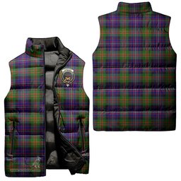 Scottish Cameron of Erracht Modern Clan Tartan Puffer Vest, Family Crest Plaid Sleeveless Down Jacket Scottish Plaid Tartan Plaid - ScotsTee - scotstee.com