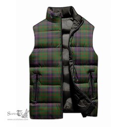 Scottish Cochrane Tartan Tartan Puffer Vest, Tartan Plaid Sleeveless Down Jacket Scottish Plaid Tartan Plaid - ScotsTee - scotstee.com