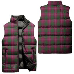 Scottish Crawford Tartan Tartan Puffer Vest, Tartan Plaid Sleeveless Down Jacket Scottish Plaid Tartan Plaid - ScotsTee - scotstee.com