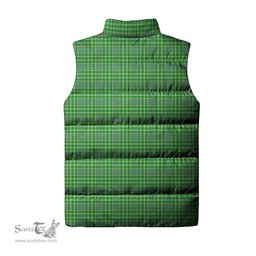 Scottish Currie Tartan Tartan Puffer Vest, Tartan Plaid Sleeveless Down Jacket Scottish Plaid Tartan Plaid - ScotsTee - scotstee.com
