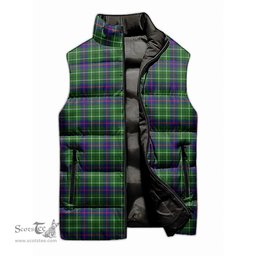 Scottish Duncan Modern Tartan Tartan Puffer Vest, Tartan Plaid Sleeveless Down Jacket Scottish Plaid Tartan Plaid - ScotsTee - scotstee.com