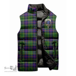 Scottish Forsyth Modern Clan Tartan Puffer Vest, Family Crest Plaid Sleeveless Down Jacket Scottish Plaid Tartan Plaid - ScotsTee - scotstee.com