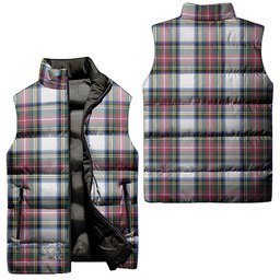 Scottish Dennistoun Tartan Tartan Puffer Vest, Tartan Plaid Sleeveless Down Jacket Scottish Plaid Tartan Plaid - ScotsTee - scotstee.com