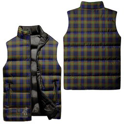 Scottish Clelland Modern Tartan Tartan Puffer Vest, Tartan Plaid Sleeveless Down Jacket Scottish Plaid Tartan Plaid - ScotsTee - scotstee.com