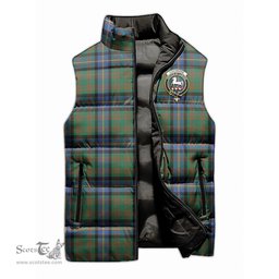 Scottish Cochrane Ancient Clan Tartan Puffer Vest, Family Crest Plaid Sleeveless Down Jacket Scottish Plaid Tartan Plaid - ScotsTee - scotstee.com